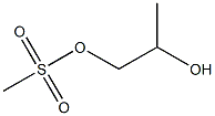 2-Hydroxy-1-propyl Methanesulfonate Struktur