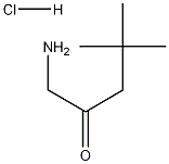 1-Amino-4,4-dimethylpentan-2-one, hydrochloride Struktur