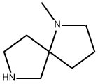 1-Methyl-1,7-diazaspiro[4.4]nonane Struktur