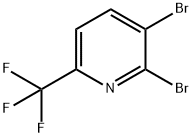 2,3-dibromo-6-triflroromethylpyridine Struktur