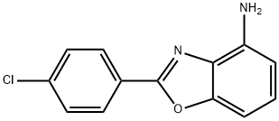 2-(4-Chlorophenyl)-4-benzoxazolamine Struktur