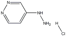 4-hydrazinylpyridazine hydrochloride Struktur