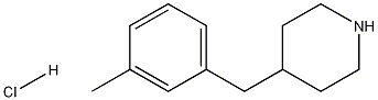 4-(3-METHYL-BENZYL)-PIPERIDINE HYDROCHLORIDE, 1170931-79-9, 結(jié)構(gòu)式