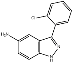 3-(2-chlorophenyl)-1H-indol-5-amine Struktur