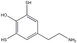 3,5-Dimercaptotyramine HydrochlorideDiscontinued Struktur