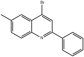 4-Bromo-6-methyl-2-phenylquinoline Struktur