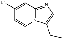 7-bromo-3-ethylimidazo[1,2-a]pyridine Struktur