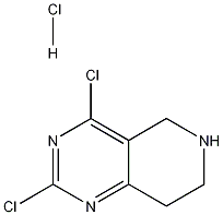 2,4-dichloro-5,6,7,8-tetrahydropyrido[4,3-d]pyrimidine hydrochloride