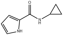 N-Cyclopropyl-1H-pyrrole-2-carboxamide Struktur