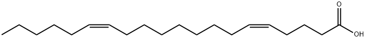 EICOSADIENOIC ACID (5Z,14Z) Struktur