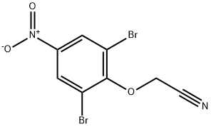 2-(2,6-Dibromo-4-nitrophenoxy)acetonitrile Struktur