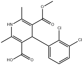 1,4-Dihydro-2,6-dimethyl-4-(2',3'-dichlorophenyl)-5-carboxy methyl-3-pyridinecarboxylic acid price.