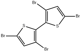 3,3',5,5'-Tetrabromo-2,2'-bithiophene Struktur