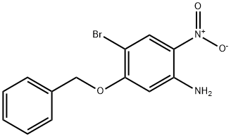 5-Benzyloxy-4-bromo-2-nitroaniline Struktur