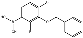 3-Benzyloxy-4-chloro-2-fluorophenylboronic acid price.