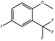 4-iodo-1-methoxy-2-(trifluoromethyl)benzene Struktur