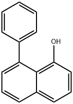 1-Hydroxy-8-phenylnaphthalene Struktur