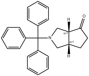 Cyclopenta[c]pyrrol-4(1H)-one Struktur