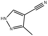 3-Methyl-4-cyanopyrazole Struktur