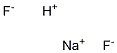 Sodium hydrogen difluoride Struktur