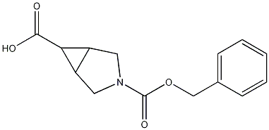 exo-3-Cbz-3-azabicyclo[3.1.0]hexane-6-carboxylic acid Struktur