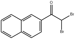 2-(Dibromoacetyl)naphthalene Struktur