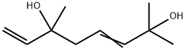 (E)-2,6-Dimethyl-3,7-octadiene-2,6-diol Struktur