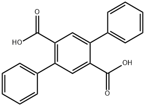 2,5-Diphenylbenzene-1,4-dicarboxylic acid Struktur