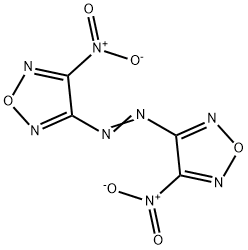 3,3'-Azobis[4-nitro-1,2,5-oxadiazole] Struktur