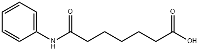 7-Oxo-7-(phenylamino)heptanoic Acid Struktur