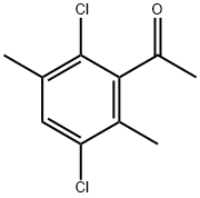 1-(2,5-dichloro-3,6-dimethylphenyl)ethanone Struktur