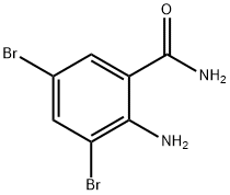 2-Amino-3,5-dibromobenzamide