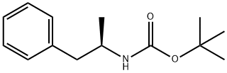 N-Boc (R)-Amphetamine Struktur