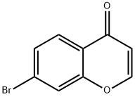 7-bromo-4H-chromen-4-one Struktur