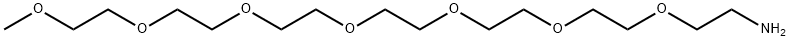 2,5,8,11,14,17,20-Heptaoxadocosan-22-amine Struktur