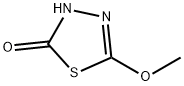 5-Methoxy-1,3,4-thiadiazol-2(3H)-one Struktur