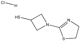 3-Azetidinethiol, 1-(4,5-dihydro-2-thiazolyl)-, monohydrochloride