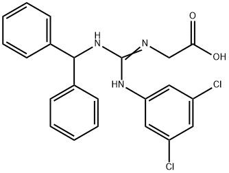 N-[[(3,5-Dichlorophenyl)amino][(diphenylmethyl)amino]methylene]-glycine