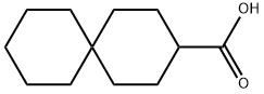 Spiro[5.5]undecane-3-carboxylic acid Struktur