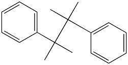 2,3-Dimethyl-2,3-diphenyl butane Struktur