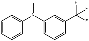 N-methyl-N-phenyl-3-(trifluoromethyl)aniline Struktur