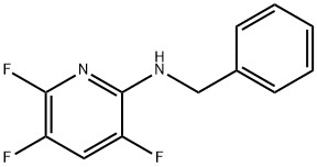 N-benzyl-3,5,6-trifluoropyridin-2-amine Struktur