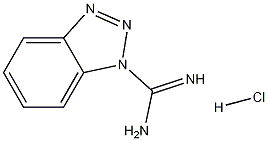 1H-Benzotriazole-1-carboxamidine Hydrochloride Struktur