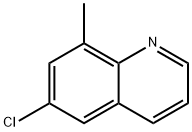 6-chloro-8-methylquinoline Struktur