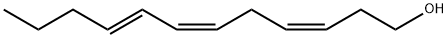 (Z,E,E)-3,6,8-Dodecatrien-1-ol Struktur