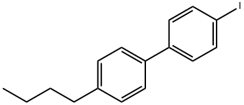 4-Butyl-4'-iodobiphenyl Struktur