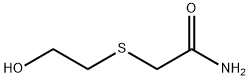 2-[(2-hydroxyethyl)thio]acetamide Struktur