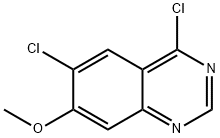 4,6-Dichloro-7-methoxyquinazoline Struktur