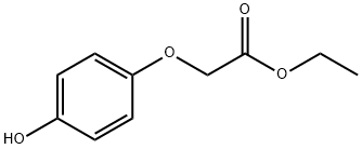 ethyl 2-(4-hydroxyphenoxy)acetate Struktur