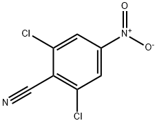 2,6-dichloro-4-nitrobenzonitrile Struktur